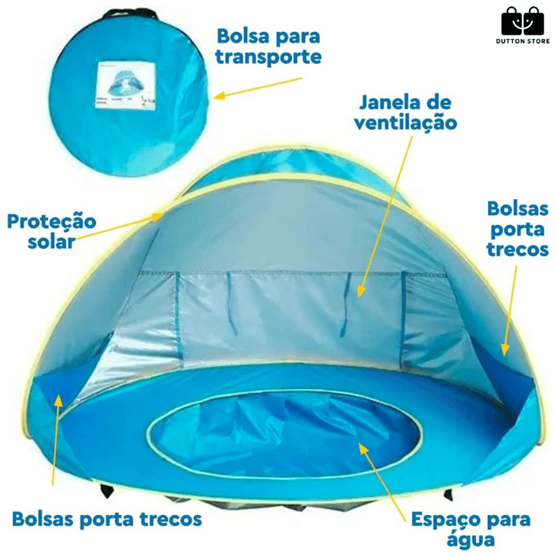 Tenda Kids Dutton™ | Piscina + Proteção UV