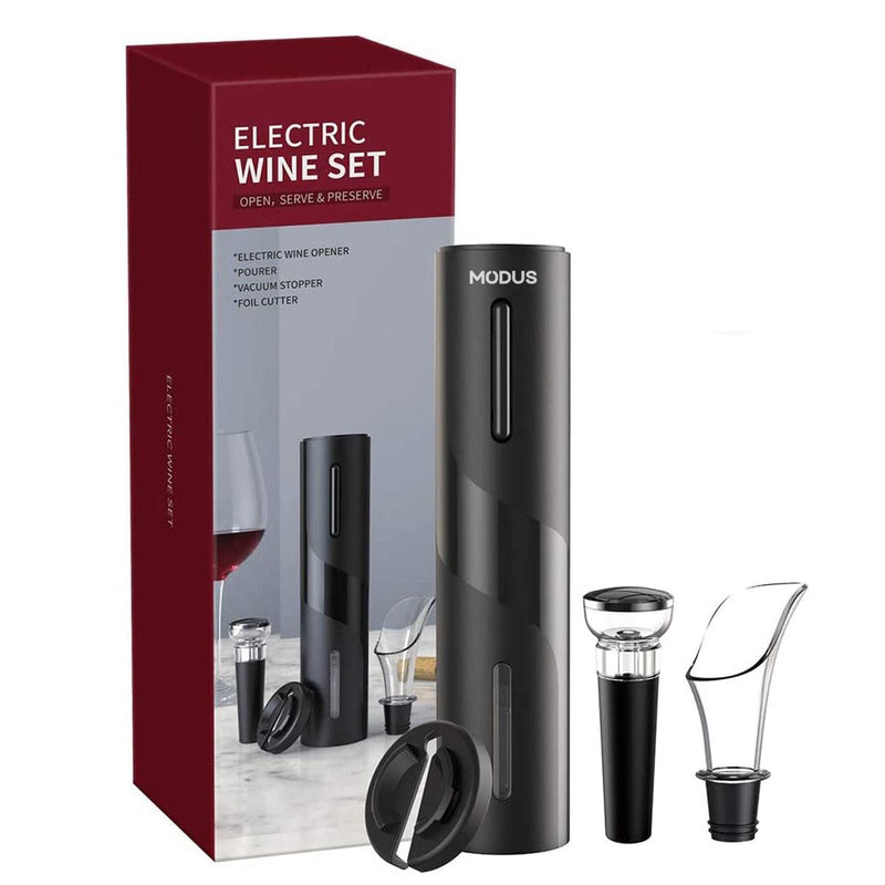 Abridor de Vinho Elétrico Dutton™ | Brindes + Frete Grátis - Dutton Store