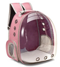 Transparente Pet Carrier Backpack, Cápsula Transparente, Bubble Pet Backpack, Pequeno animal filhote de cachorro Kitty e pássaro, respirável para viagens